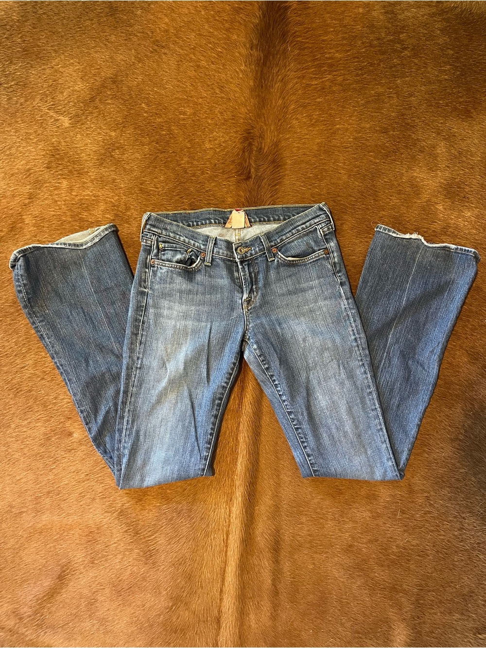 Lucky Brand Women’s Bootcut Jeans in Blue Denim